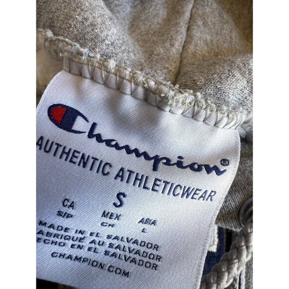 Champion Air Force Hoodie Sweatshirt pullover USAF Small Gray Vintage Womens - Picture 4 of 9